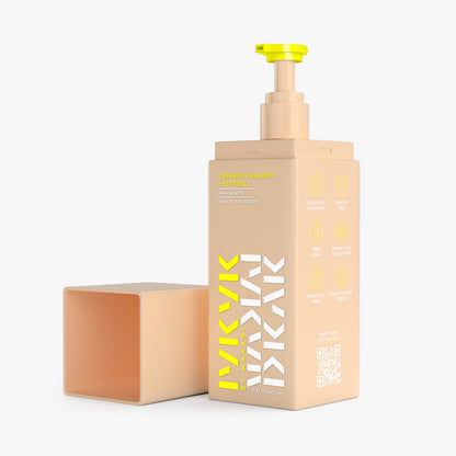 CERAMIDE COLLAGEN + PEPTIDES BODY TONING CREAM  
Firm+smooth