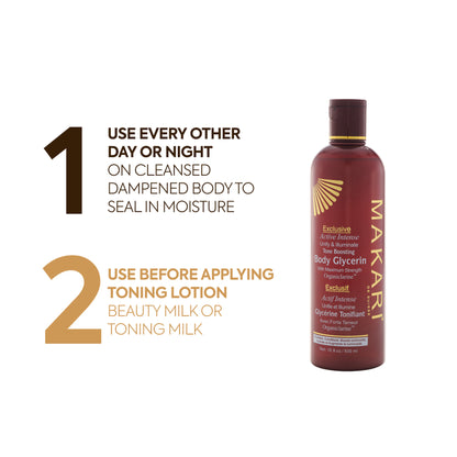 Exclusive toning Glycerin