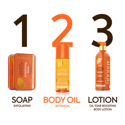 Extreme Argan & Carrot Botanical Body Oil Duo