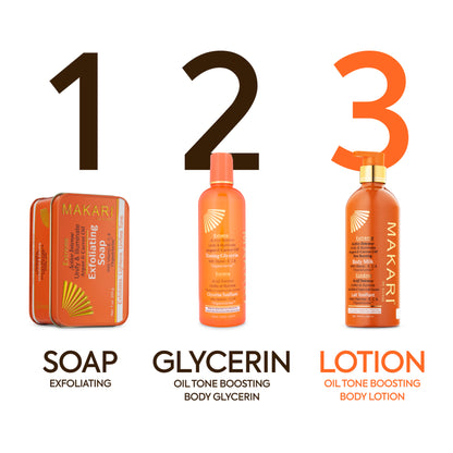 Extreme Argan & Carrot oil tone boosting Milk