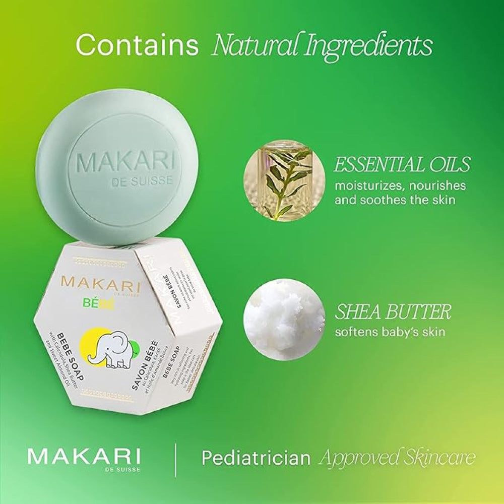 Makari Mild Baby Soap with Moisturising Elaeis Guineensis