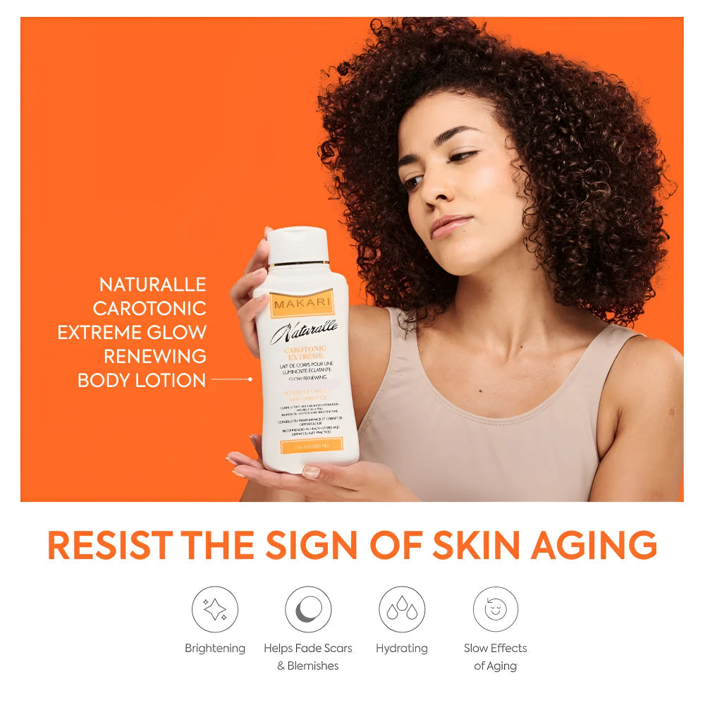 Makari carotonic extreme body lotion fade acne blemishes