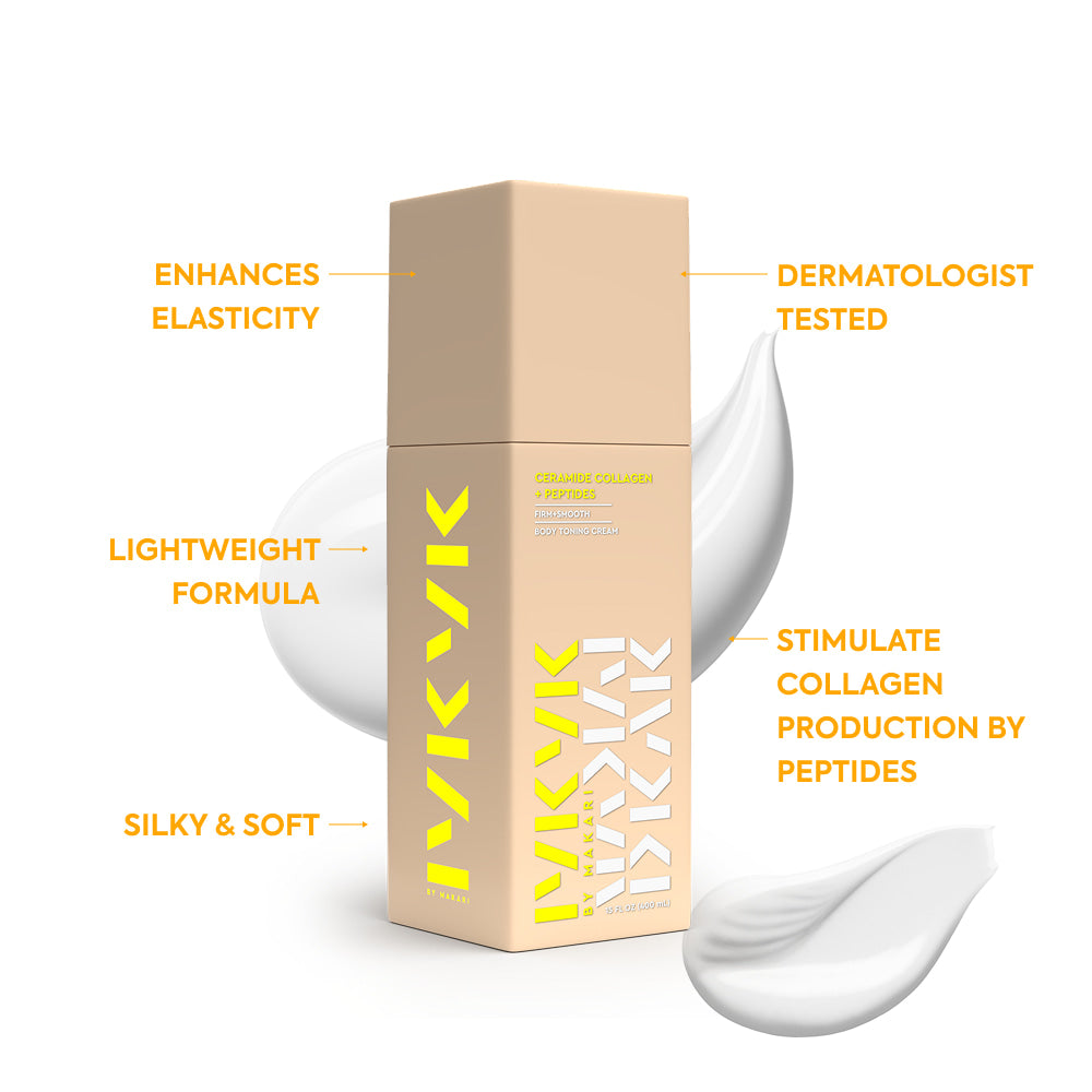 Makari Ceramide Collagen Peptides Body Toning Cream