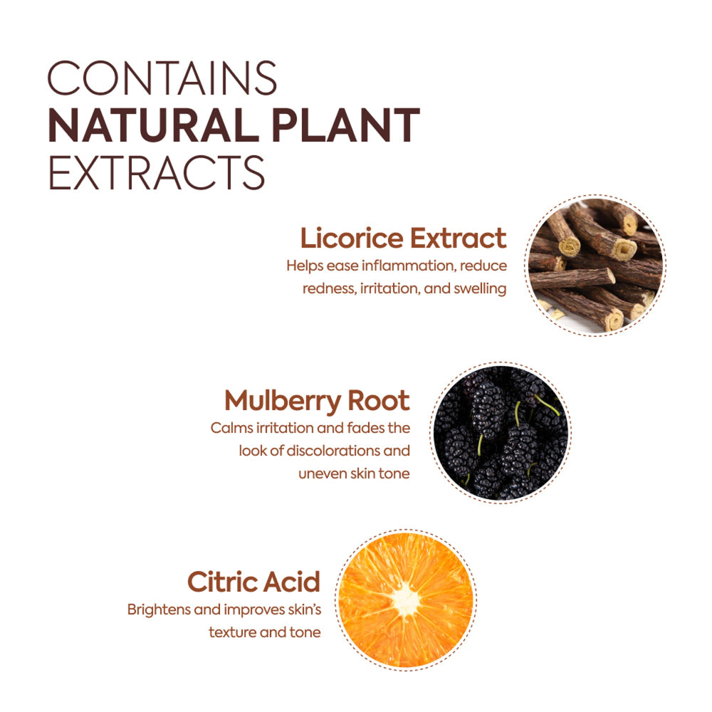 Unify skin tone using potent botanical ingredients