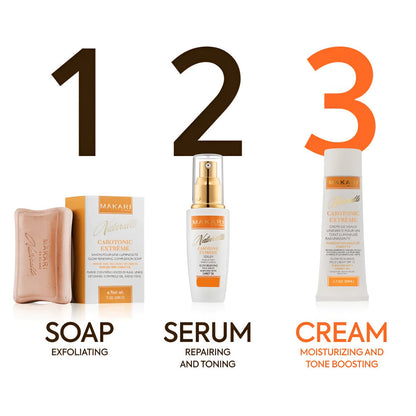 Carotonic extreme toning natural skin brightening