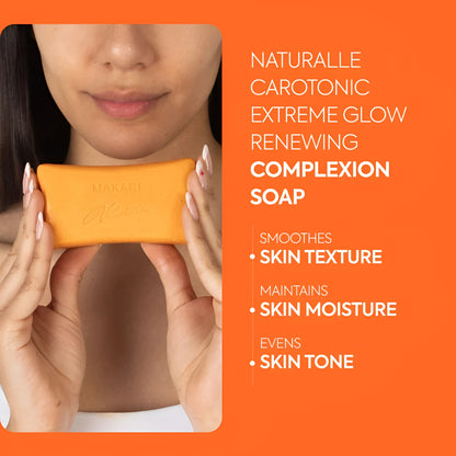 Botanical brightening gift with skin-enriching carrot oil