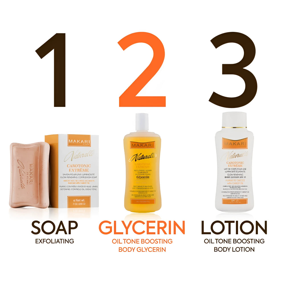 Makari carotonic glycerin extreme body skin care