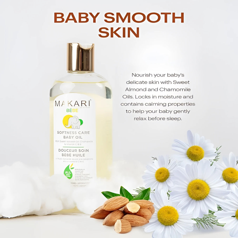 Makari softness care baby oil