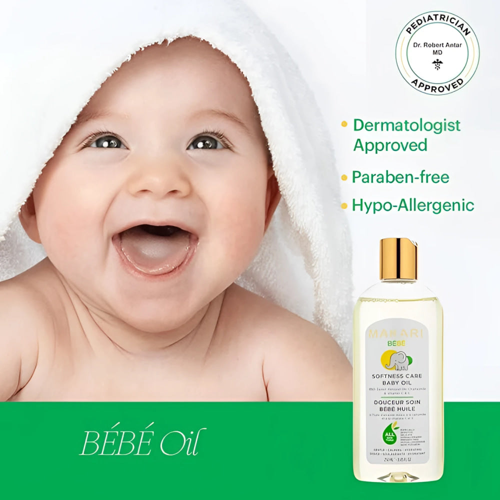 Makari softness care baby oil